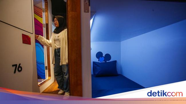 Mengintip Hotel Kapsul Estetik di Jakarta
