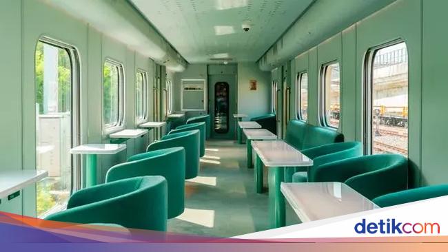 Unik! Restoran Mewah dalam Kereta Punya Menu Es Krim Michelin-star