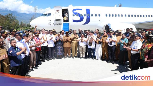 Wamendagri Harap Rute Sriwijaya Air ke Wamena Berdampak ke Masyarakat
