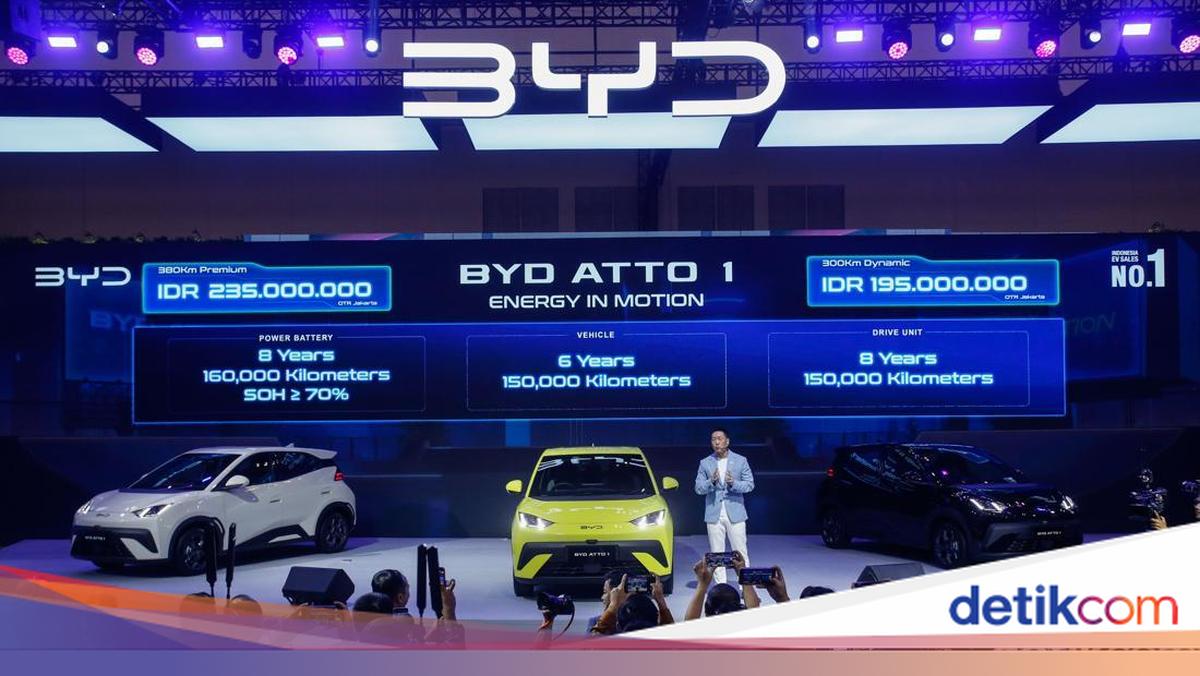 Jadi Raja Mobil Listrik, Begini Perjalanan 2 Tahun BYD di Indonesia