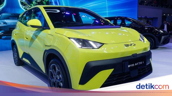 Wujud BYD Atto 1, Mobil Listrik Murah yang Bikin Pasar Mobil Bekas Resah