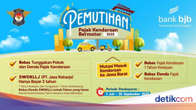 Manfaatkan Pemutihan Pajak Kendaraan! Bayar Praktis Lewat bank bjb