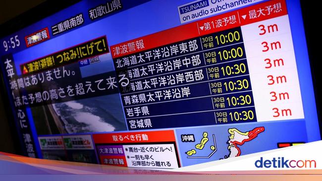 Rusia Gempa, Peringatan Tsunami Bergema di Negara-negara Ini