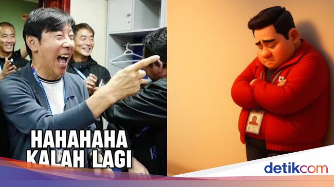 Timnas U-23 Kalah dari Vietnam, Meme Sedih &amp; Shin Tae-yong Viral Lagi