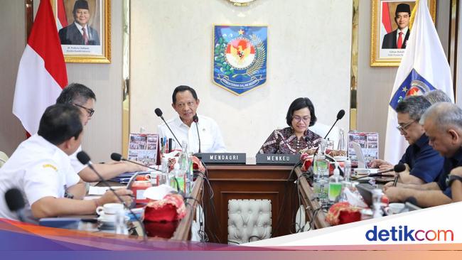 Mendagri-Menkeu Bahas Optimalisasi Implementasi PSN-Realisasi APBD
