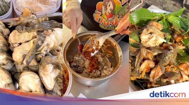 Viral! Menu Salad Kodok yang Bikin Netizen Bergidik Ngeri