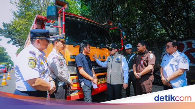 Pimpin Razia Truk ODOL, Wawalkot Tangsel Ancam Blacklist Pengusaha Bandel