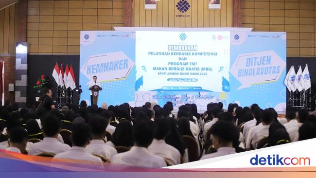 Dukung Makan Bergizi Gratis, Kemnaker Latih 256 SDM di Lombok Timur
