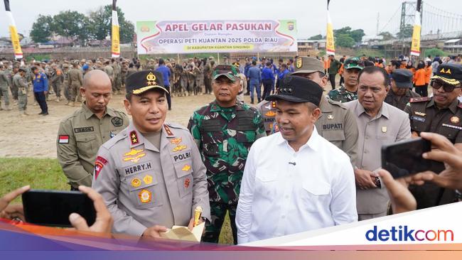 Riau Governor Approves Kuansing River Cleanup – Kapolda Praises