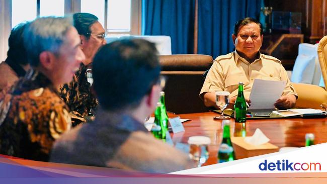 Prabowo Bahas Kondisi Ekonomi Terkini Bareng Luhut cs, Ini Hasilnya