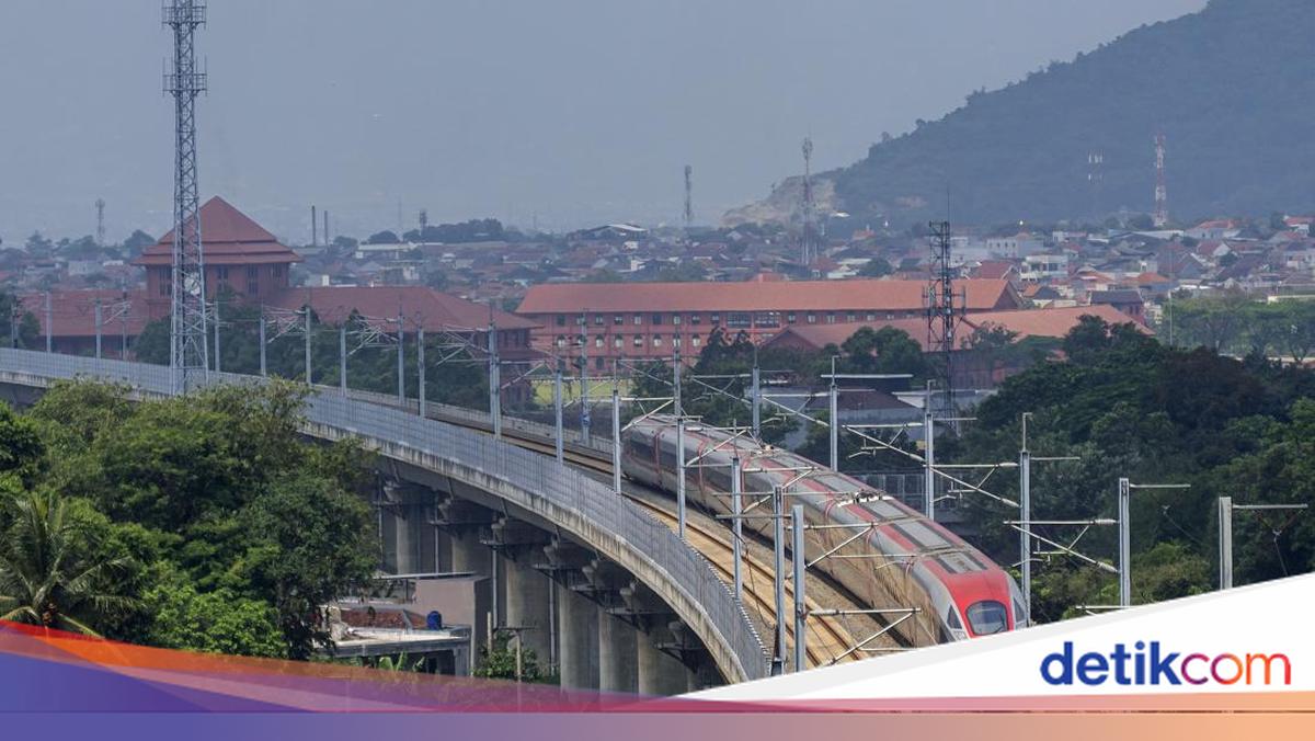 Urusan Kabel Bikin Jadwal Whoosh Dipangkas Hampir Sebulan