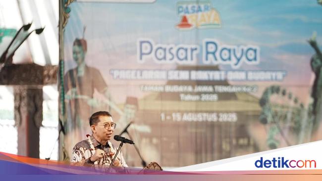 Fadli Zon Buka Gelaran Pasar Raya Taman Budaya Jateng Ke-2
