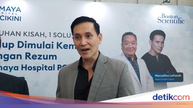 Marcelino Lefrandt Ajak Pria Gak Tabu dengan Kesehatan Prostat