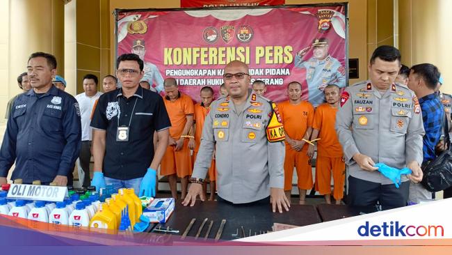 Polisi Tangkap Sindikat Curanmor Spesialis Showroom di Jakarta-Jabar-Banten
