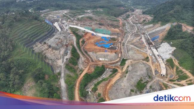 Proyek Rp 3,7 T Bendungan Cijurey Dikebut, Target Selesai 2028