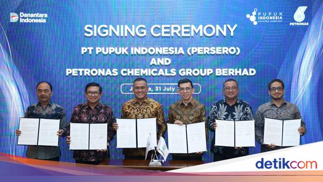 Pupuk Indonesia &amp; Petronas Chemicals Perkuat Sinergi Dukung Hilirisasi