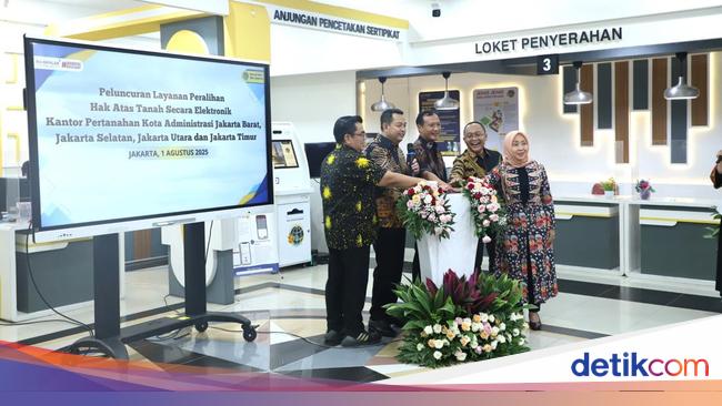 BPN Jakarta Berlakukan Layanan Peralihan Hak Tanah Secara Elektronik