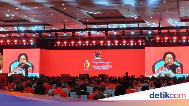 Megawati: Saya Bukan Ketum untuk Dilayani, Saya Dipercayai Jaga Api Ideologi