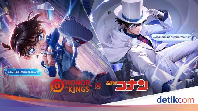 Detective Conan Gabung Honor of Kings, Kolaborasi Hingga 31 Agustus 2025