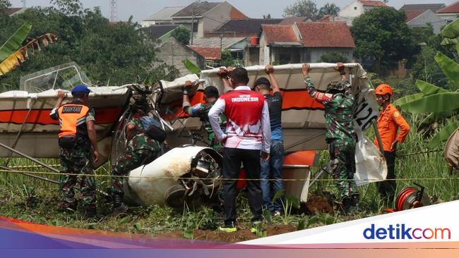 Kesaksian Warga di Lokasi Kecelakaan Pesawat Berujung Marsma Fajar Gugur