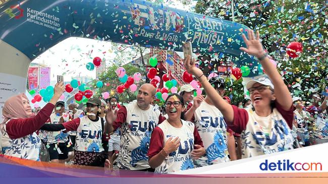 Ribuan Peserta Ramaikan Fun Walk &amp; Run di Hari Terakhir GBN 2025