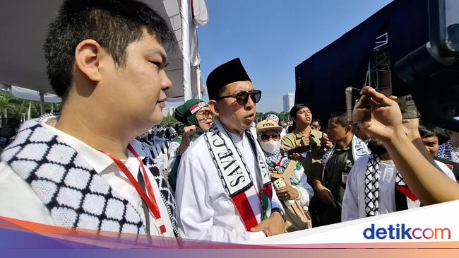Fadli Zon Ikut Aksi Bela Palestina: Rakyat-Pemerintah Menentang Genosida