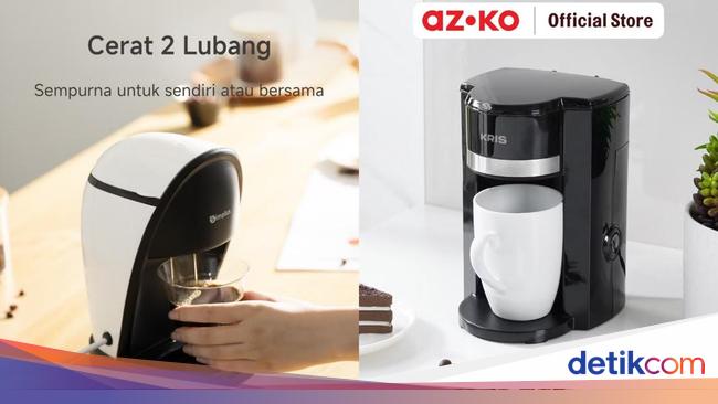 5 Mesin Kopi Rumahan Harga Terjangkau, Mulai Rp 140 Ribu!