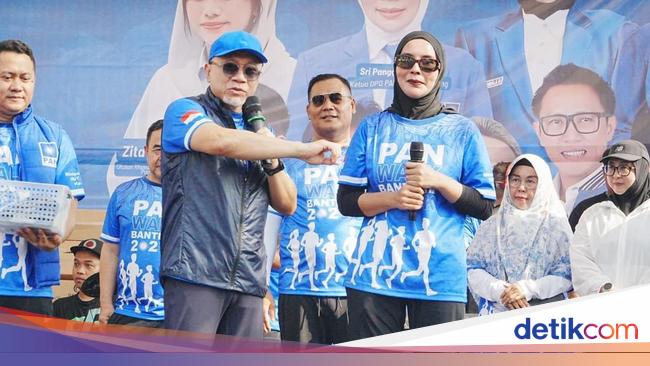 Sambut HUT Ke-27 PAN, Okta Kumala Dewi Gaet Warga Tangerang Lewat PANwalk