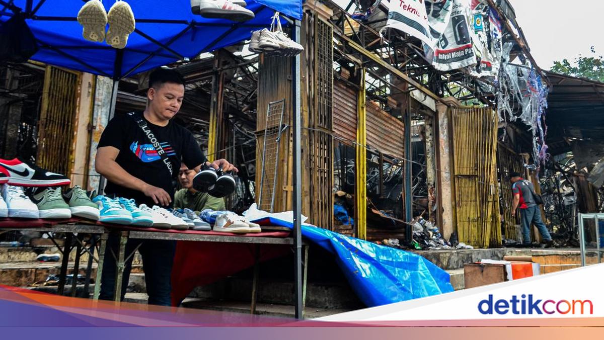 Jeritan Asa Pedagang Agar Tampur Jaksel Diperbaiki Usai Amuk Api