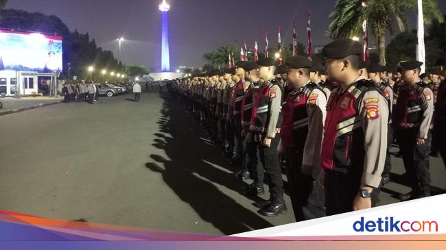2.123 Personel Gabungan Amankan Aksi Damai Bela Palestina di Monas