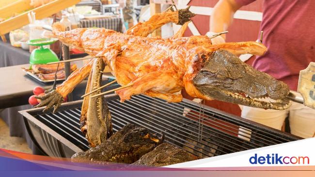 5 Daging Ekstrem yang Disebut Enak, Ular Piton hingga Buaya