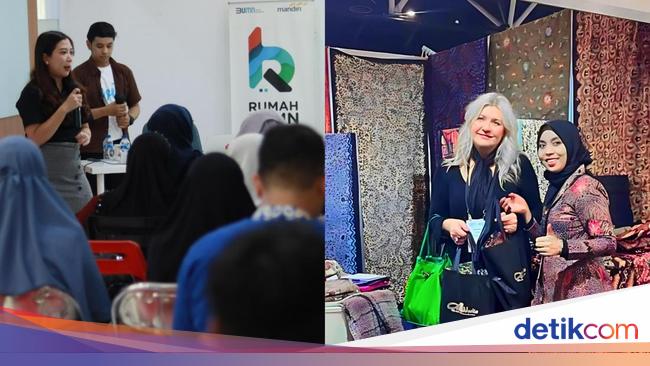 Batik Madura UMKM Binaan Bank Mandiri Tembus Panggung Global