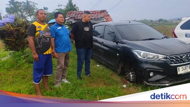 Sopir Mobil Curian Tanpa Ban di Bogor Sempat Ditemukan Terluka