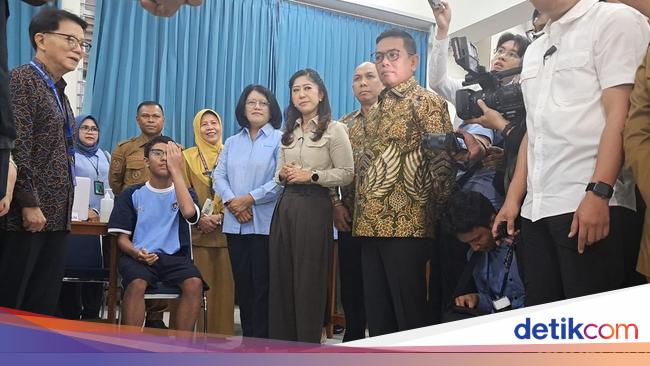 Menkomdigi-Gubernur Banten Luncurkan Cek Kesehatan Gratis di Sekolah