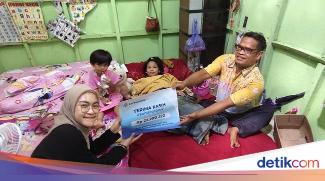 Sahabat Baik Bantu Kehidupan Sehari-hari Pak Ratmin Saat Pesanan Jahit Sepi