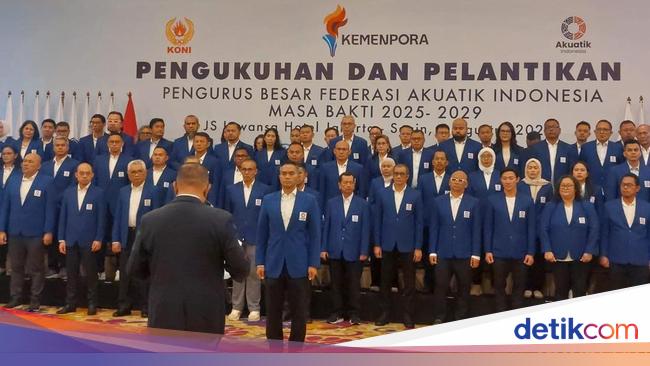 Akuatik Indonesia Gandeng Banyak Legenda Olahraga di Kepengurusan Baru
