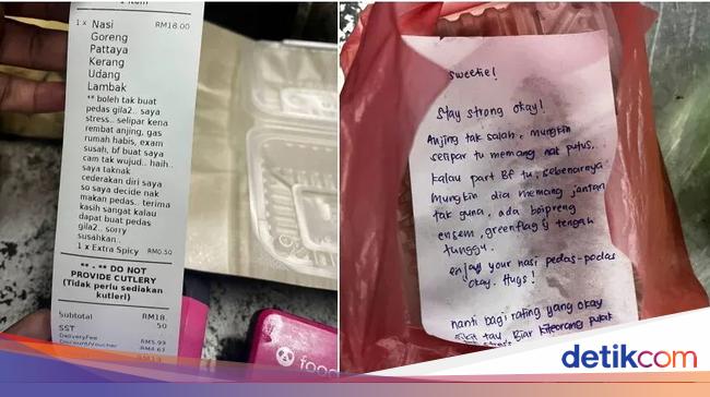 Ngakak tapi Haru! Wanita Pesan Nasi Goreng Pedas buat Redakan Emosi