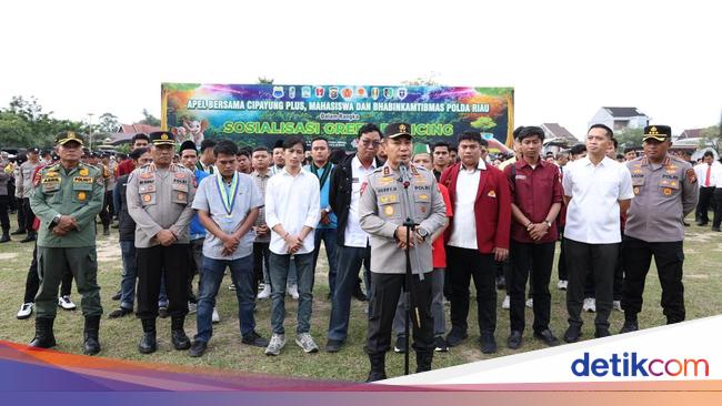 Potret Agen 'Green Policing' Riau Siap Tebar Misi Selamatkan Lingkungan