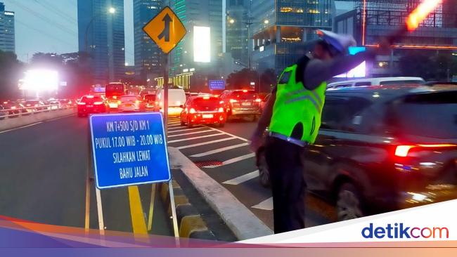 Apakah Penggunaan Bahu Jalan Tol Dalkot Masih Berlaku? Ini Kata Polda Metro