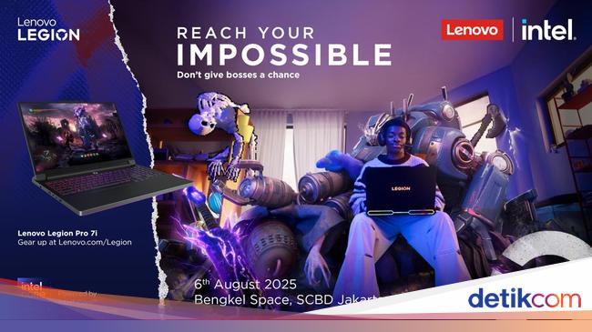 Ekosistem Lenovo Legion Bertenaga Intel Core Ultra HX Siap Rilis di RI!