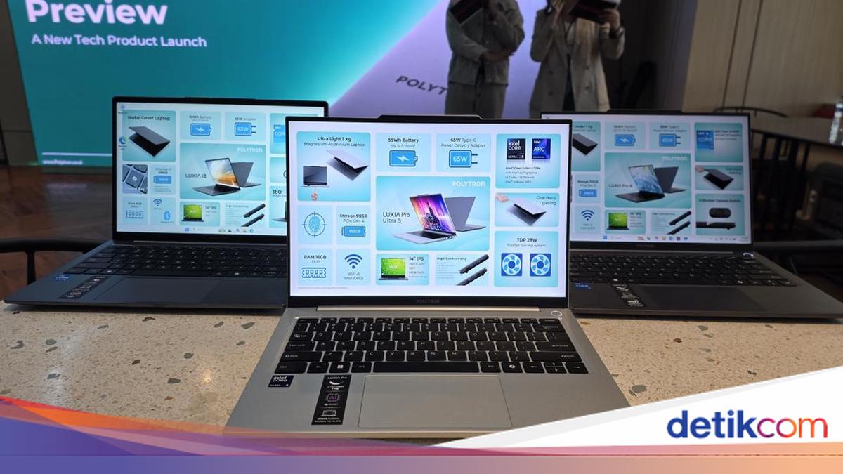 Polytron Tunda Rilis Laptop Baru Gegara Krisis Memori