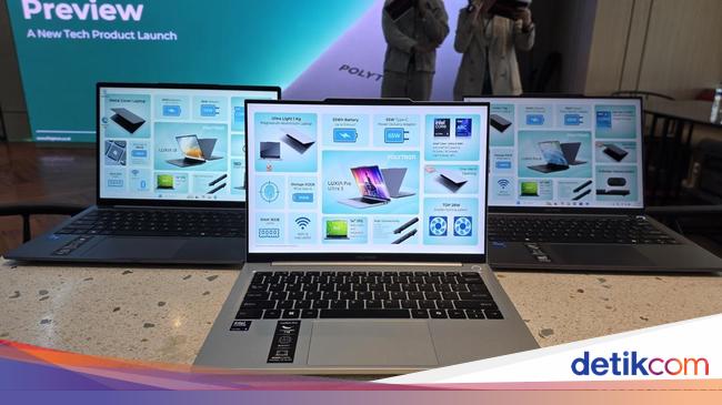 Polytron Rilis 3 Laptop Anyar: Luxia i3, Luxia Pro i5 &amp; Luxia Pro Ultra5
