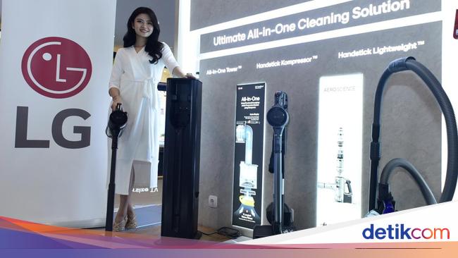 Vacuum Cleaner LG CordZero Dijual di RI, Bisa Sedot &amp; Ngepel