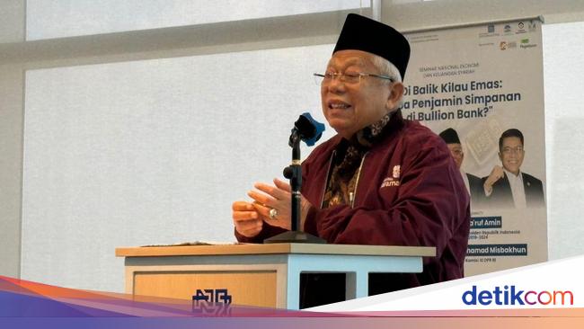 Bullion Bank Belum Punya Penjamin, Ma'ruf Amin Angkat Bicara