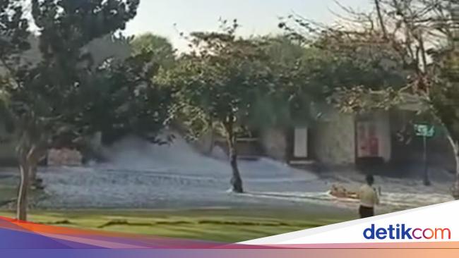 Imbas Gelombang Tinggi, Waterblow Nusa Dua Bali Tutup