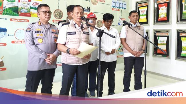 Hasil Rekonstruksi Satgas Pangan di PT PIM: Masih Temukan Butiran Beras Pecah