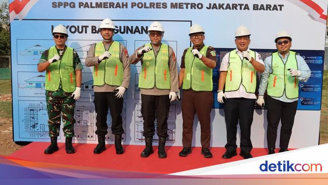 Polres Jakbar Bangun SPPG Bantu Sukseskan Program Makan Bergizi Pemerintah