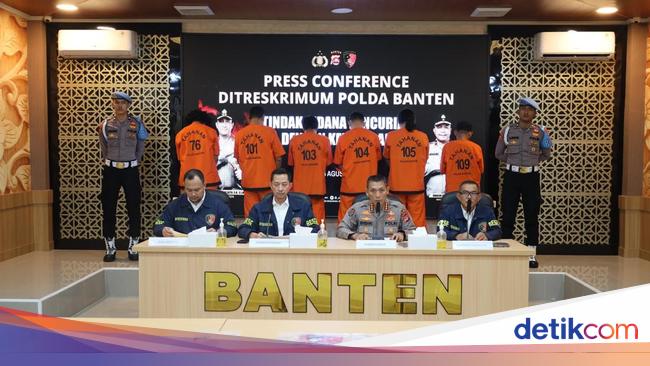Polda Banten Tangkap Sindikat Begal Truk Solar di Tol Tangerang-Merak