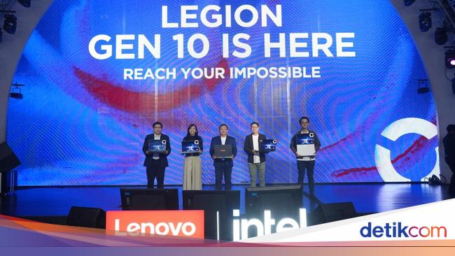 Lenovo Boyong Deretan Produk Legion Gen 10 ke Indonesia