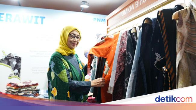 Dulu Buruh, Nasabah Binaan PNM Mekaar Kini Jadi Pengusaha Batik
